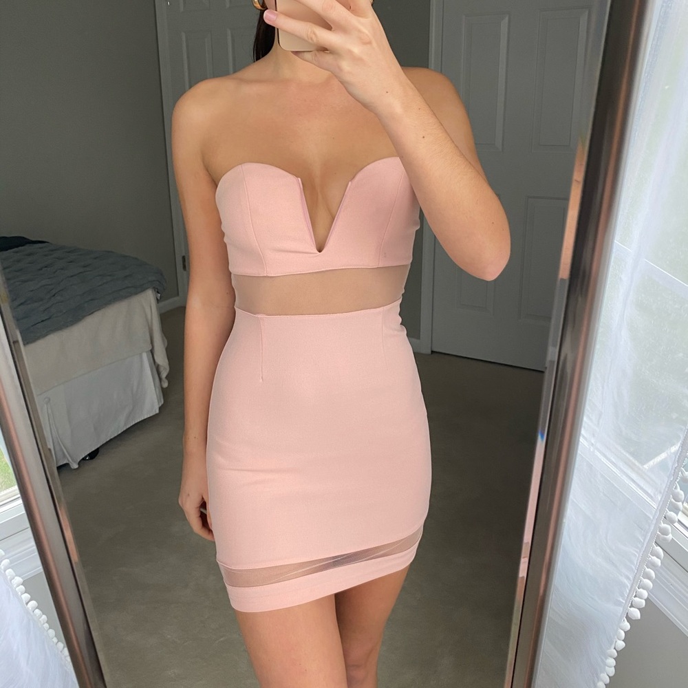 Light pink Tobi mini dress